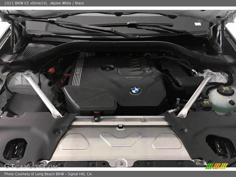 Alpine White / Black 2021 BMW X3 xDrive30i