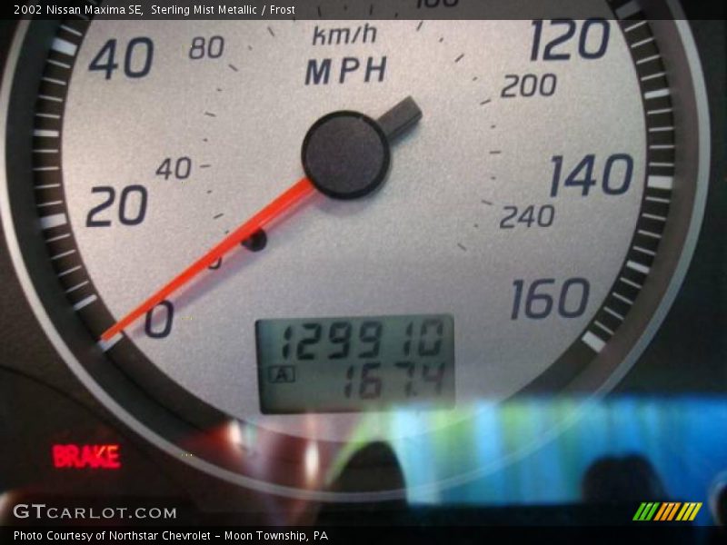 Sterling Mist Metallic / Frost 2002 Nissan Maxima SE