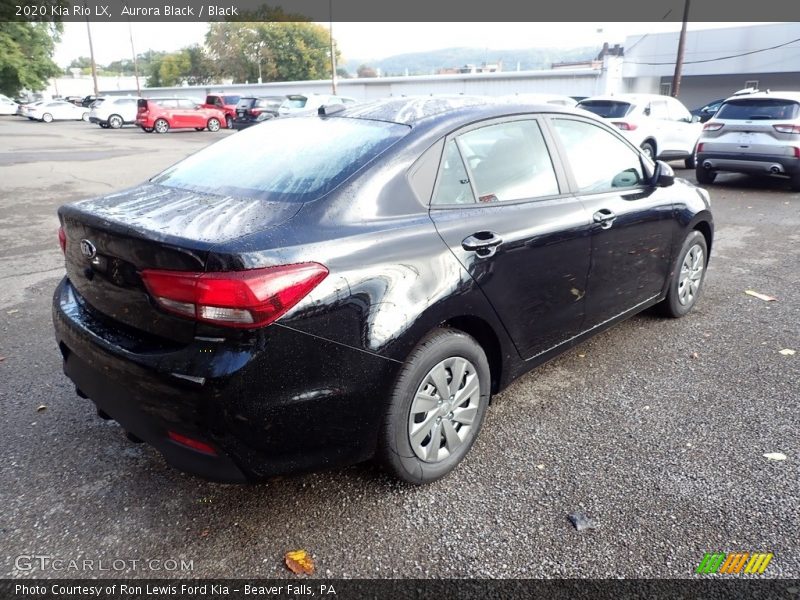 Aurora Black / Black 2020 Kia Rio LX