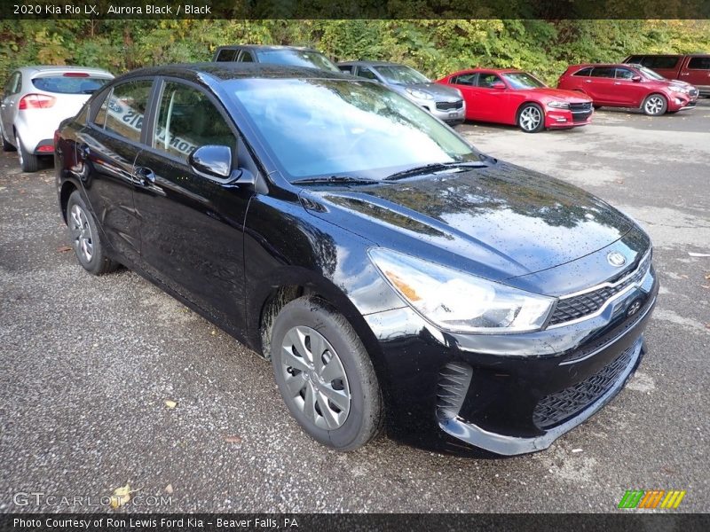 Aurora Black / Black 2020 Kia Rio LX