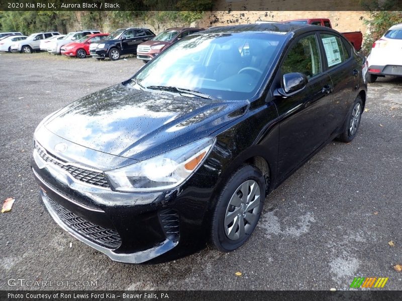 Aurora Black / Black 2020 Kia Rio LX