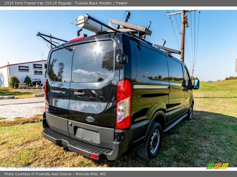 Tuxedo Black Metallic / Pewter 2015 Ford Transit Van 150 LR Regular