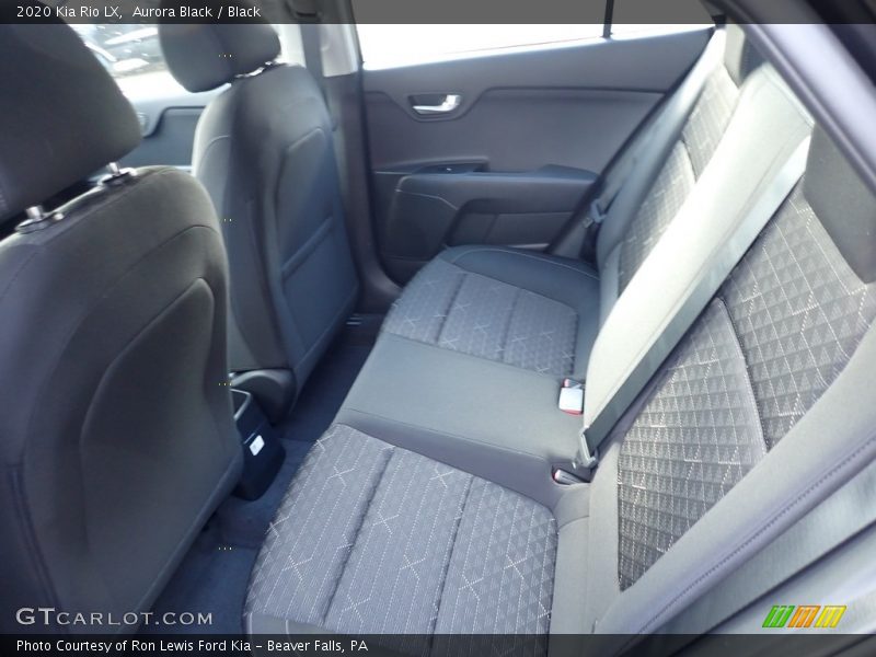 Aurora Black / Black 2020 Kia Rio LX
