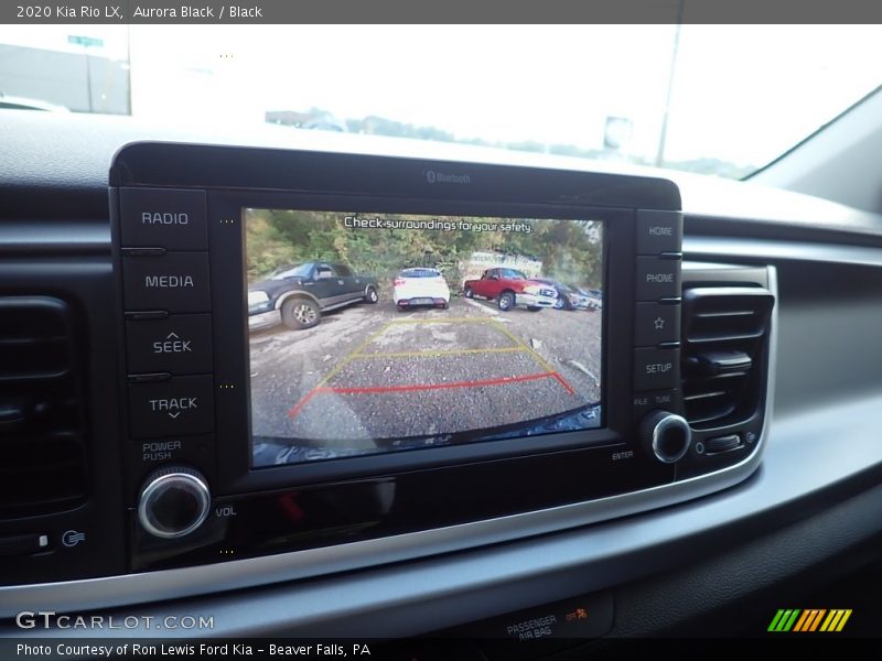 Aurora Black / Black 2020 Kia Rio LX