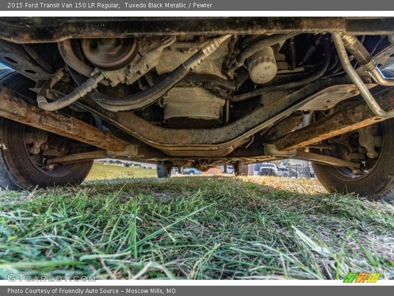 Tuxedo Black Metallic / Pewter 2015 Ford Transit Van 150 LR Regular