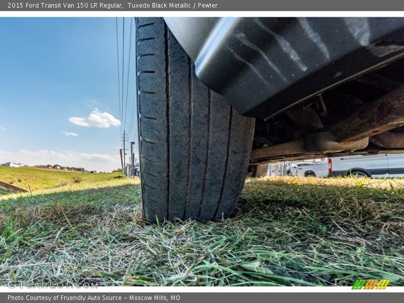 Tuxedo Black Metallic / Pewter 2015 Ford Transit Van 150 LR Regular