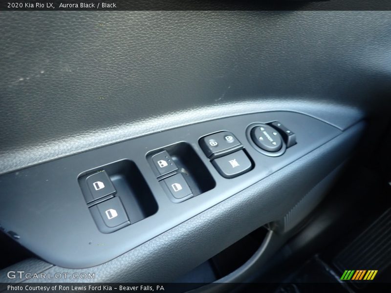 Aurora Black / Black 2020 Kia Rio LX