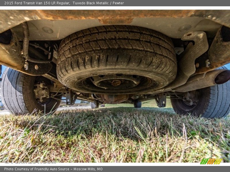 Tuxedo Black Metallic / Pewter 2015 Ford Transit Van 150 LR Regular