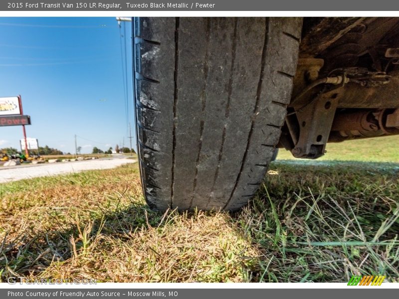 Tuxedo Black Metallic / Pewter 2015 Ford Transit Van 150 LR Regular