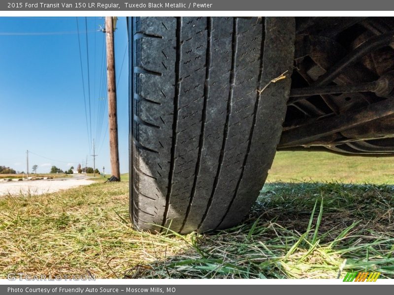 Tuxedo Black Metallic / Pewter 2015 Ford Transit Van 150 LR Regular