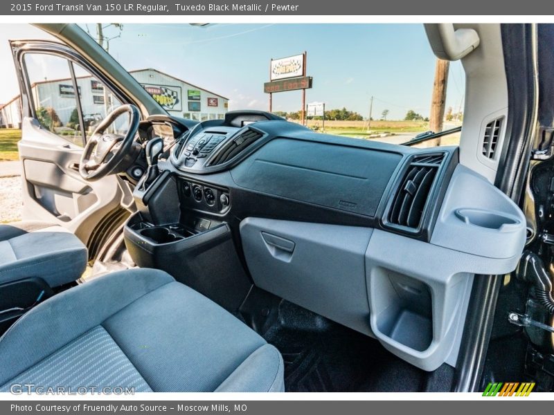 Tuxedo Black Metallic / Pewter 2015 Ford Transit Van 150 LR Regular