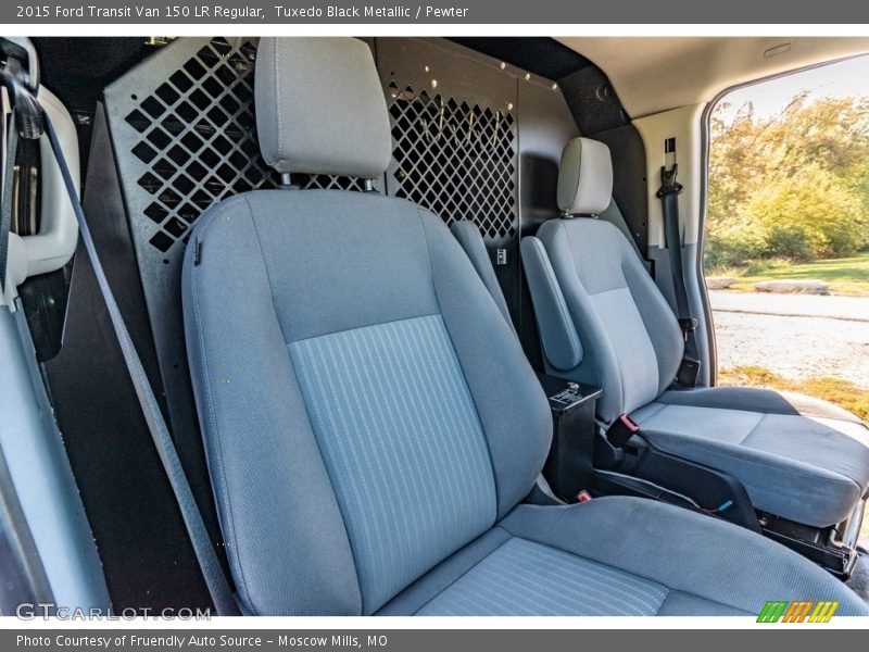 Tuxedo Black Metallic / Pewter 2015 Ford Transit Van 150 LR Regular