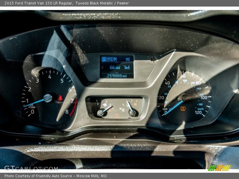 Tuxedo Black Metallic / Pewter 2015 Ford Transit Van 150 LR Regular