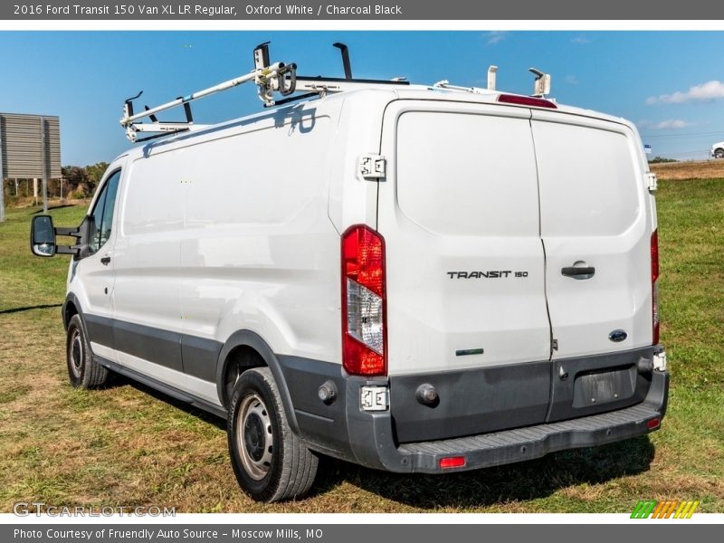 Oxford White / Charcoal Black 2016 Ford Transit 150 Van XL LR Regular