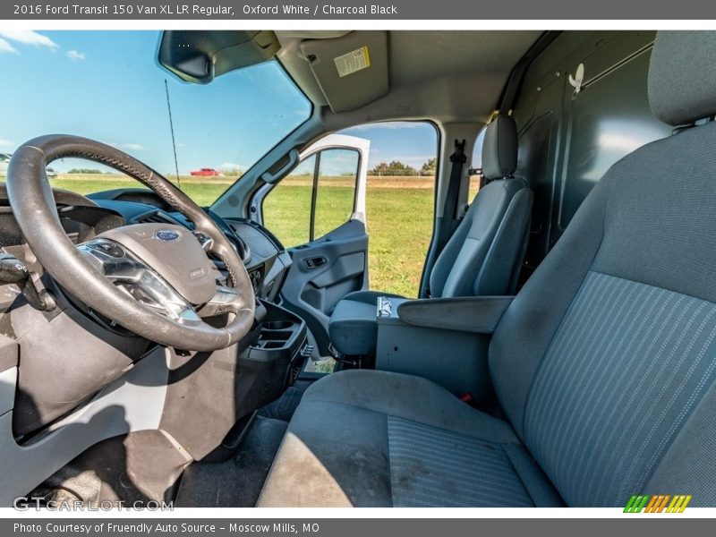 Oxford White / Charcoal Black 2016 Ford Transit 150 Van XL LR Regular