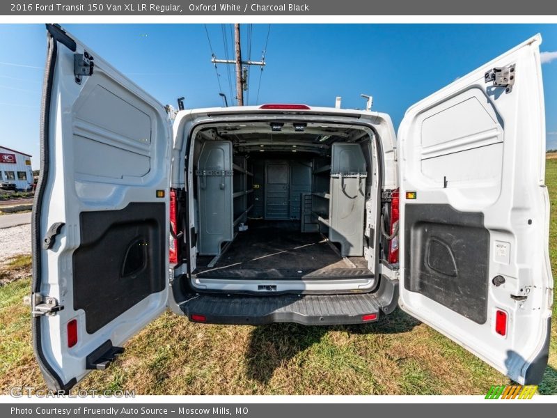 Oxford White / Charcoal Black 2016 Ford Transit 150 Van XL LR Regular