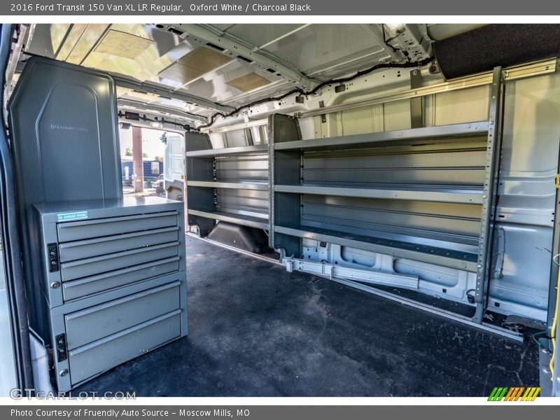 Oxford White / Charcoal Black 2016 Ford Transit 150 Van XL LR Regular