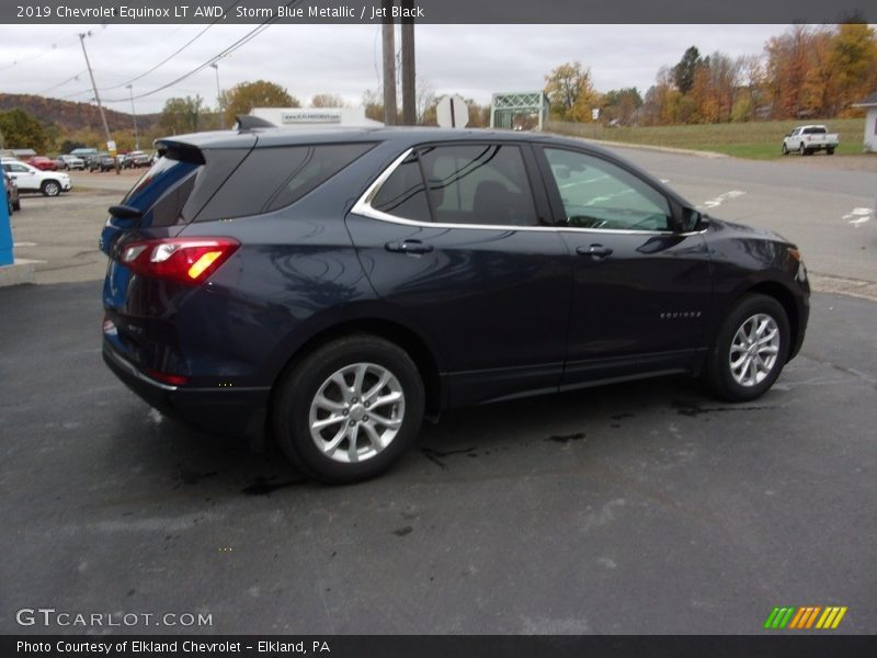 Storm Blue Metallic / Jet Black 2019 Chevrolet Equinox LT AWD