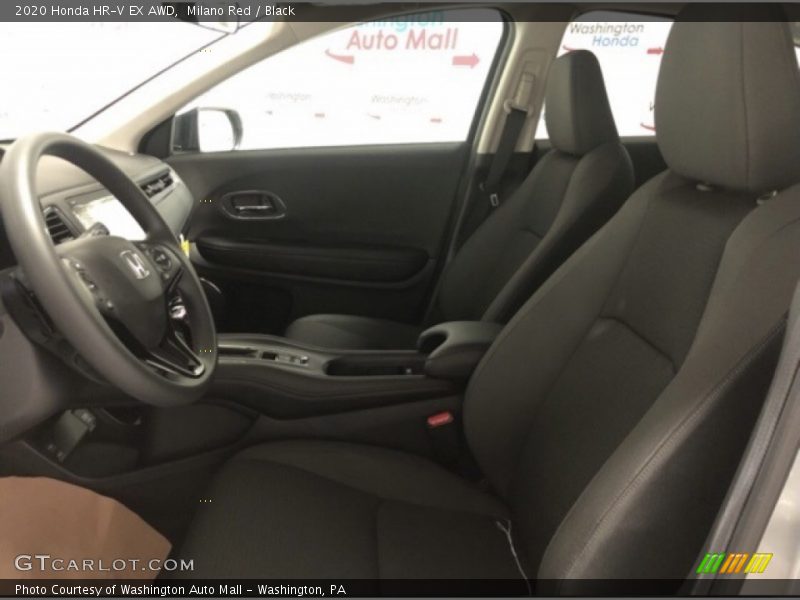Milano Red / Black 2020 Honda HR-V EX AWD
