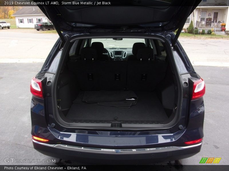 Storm Blue Metallic / Jet Black 2019 Chevrolet Equinox LT AWD