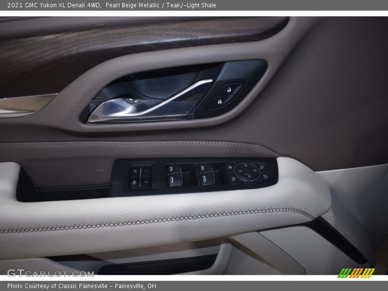 Pearl Beige Metallic / Teak/­Light Shale 2021 GMC Yukon XL Denali 4WD