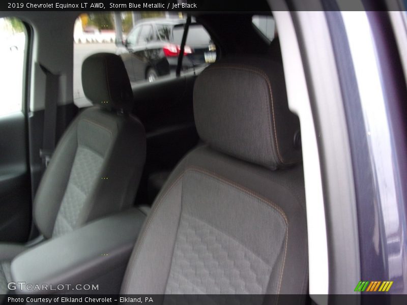 Storm Blue Metallic / Jet Black 2019 Chevrolet Equinox LT AWD
