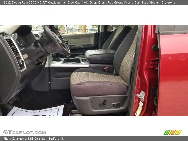 Deep Cherry Red Crystal Pearl / Dark Slate/Medium Graystone 2012 Dodge Ram 2500 HD SLT Outdoorsman Crew Cab 4x4