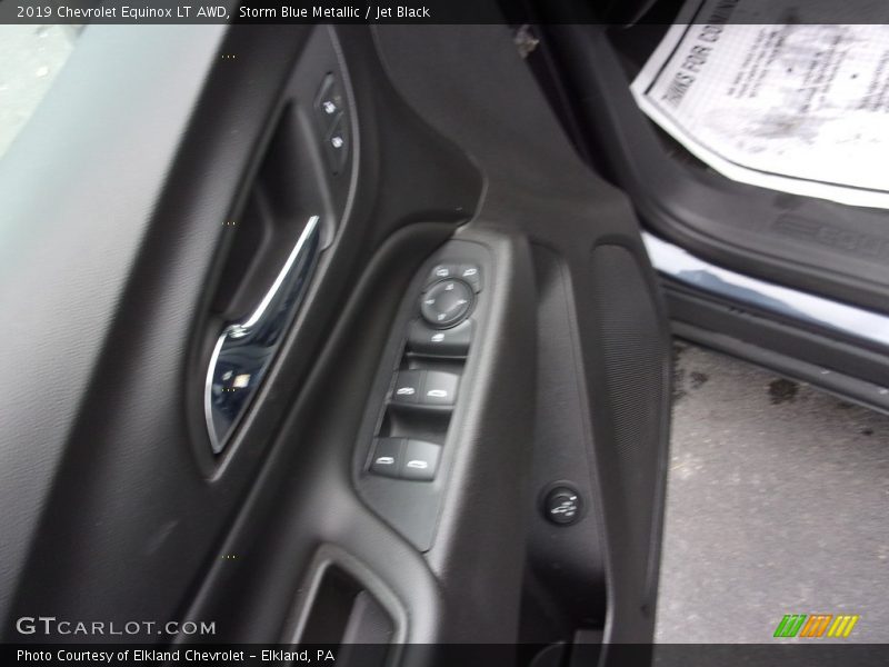 Storm Blue Metallic / Jet Black 2019 Chevrolet Equinox LT AWD