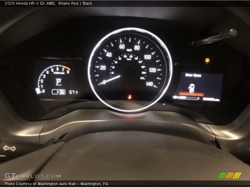 Milano Red / Black 2020 Honda HR-V EX AWD