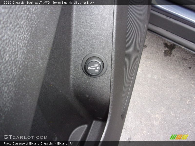 Storm Blue Metallic / Jet Black 2019 Chevrolet Equinox LT AWD