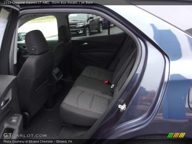 Storm Blue Metallic / Jet Black 2019 Chevrolet Equinox LT AWD