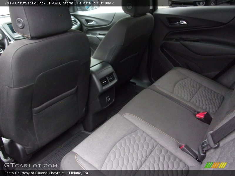 Storm Blue Metallic / Jet Black 2019 Chevrolet Equinox LT AWD