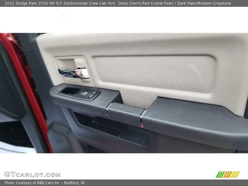 Deep Cherry Red Crystal Pearl / Dark Slate/Medium Graystone 2012 Dodge Ram 2500 HD SLT Outdoorsman Crew Cab 4x4