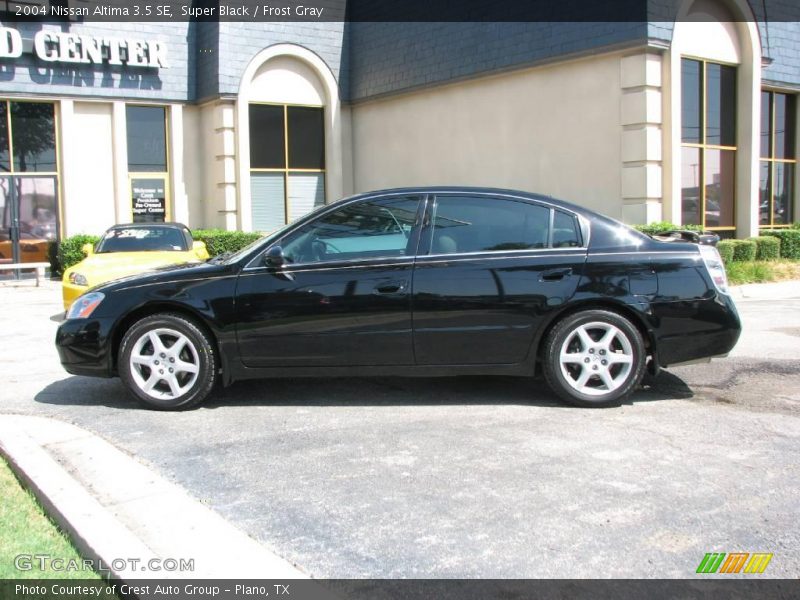 Super Black / Frost Gray 2004 Nissan Altima 3.5 SE