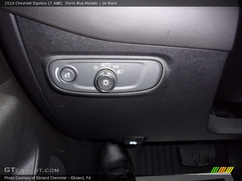 Storm Blue Metallic / Jet Black 2019 Chevrolet Equinox LT AWD