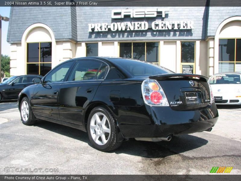 Super Black / Frost Gray 2004 Nissan Altima 3.5 SE