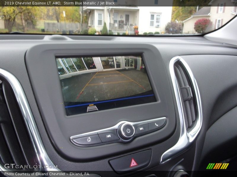 Storm Blue Metallic / Jet Black 2019 Chevrolet Equinox LT AWD