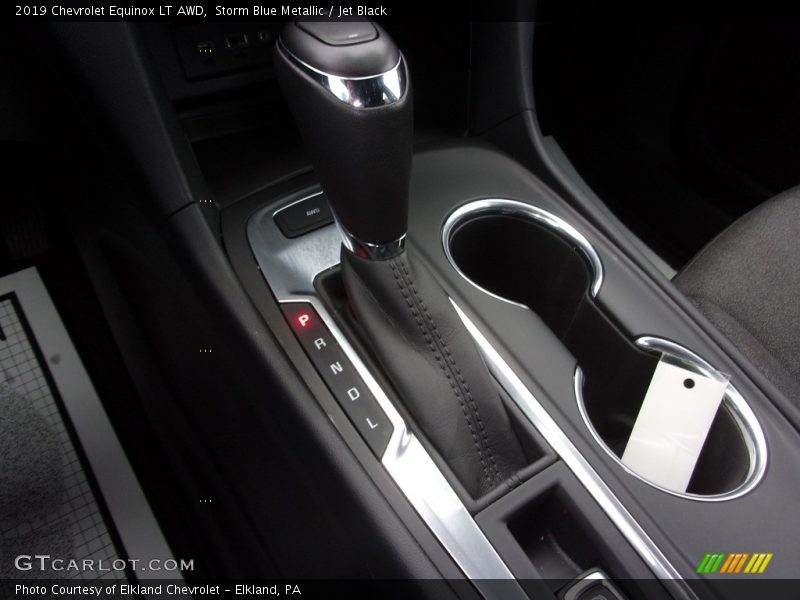 Storm Blue Metallic / Jet Black 2019 Chevrolet Equinox LT AWD