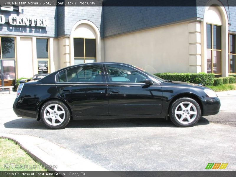 Super Black / Frost Gray 2004 Nissan Altima 3.5 SE