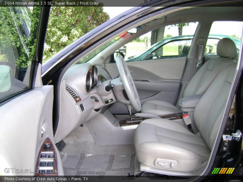 Super Black / Frost Gray 2004 Nissan Altima 3.5 SE
