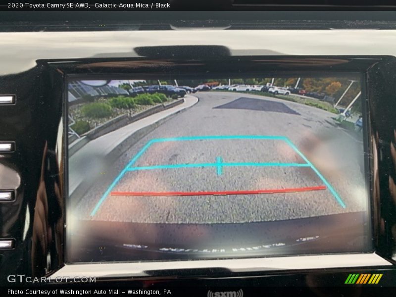 Galactic Aqua Mica / Black 2020 Toyota Camry SE AWD