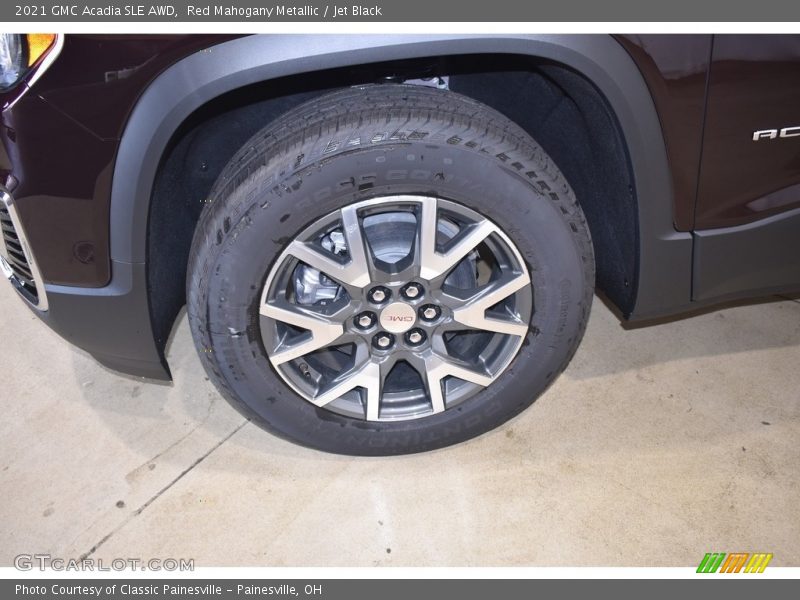 Red Mahogany Metallic / Jet Black 2021 GMC Acadia SLE AWD