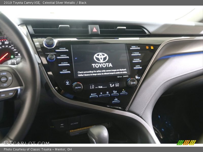 Celestial Silver Metallic / Black 2019 Toyota Camry XSE