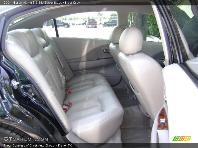 Super Black / Frost Gray 2004 Nissan Altima 3.5 SE