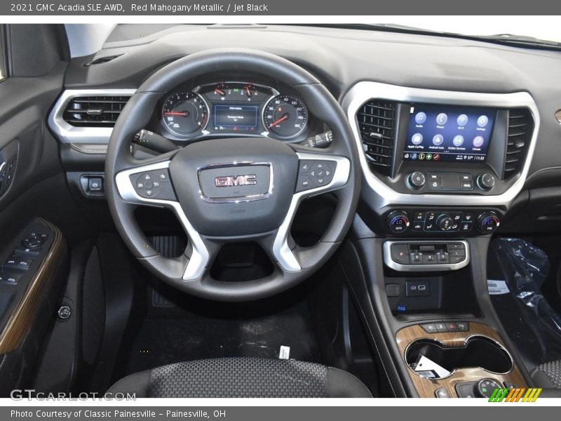 Red Mahogany Metallic / Jet Black 2021 GMC Acadia SLE AWD