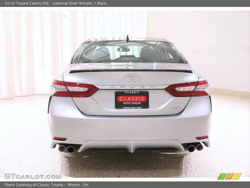 Celestial Silver Metallic / Black 2019 Toyota Camry XSE