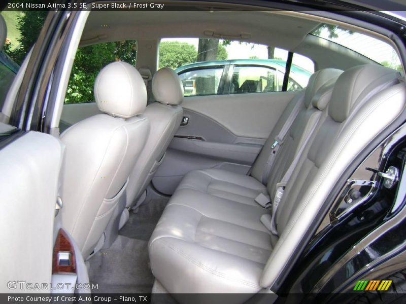 Super Black / Frost Gray 2004 Nissan Altima 3.5 SE