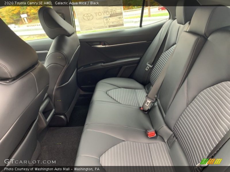 Galactic Aqua Mica / Black 2020 Toyota Camry SE AWD