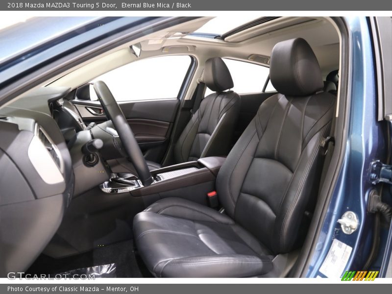 Eternal Blue Mica / Black 2018 Mazda MAZDA3 Touring 5 Door