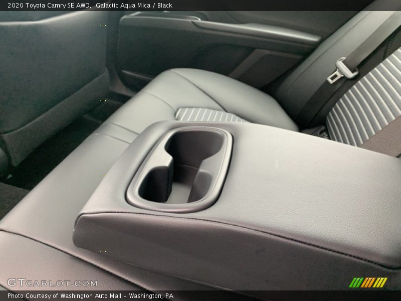 Galactic Aqua Mica / Black 2020 Toyota Camry SE AWD